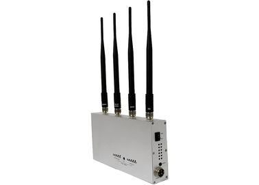 4 Antennas Remote Control Jammer for Custom , 1 - 15m Jamming range