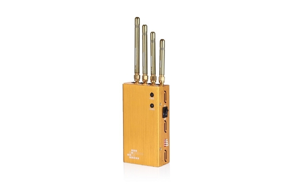 4 Antennas GPS Signal Jammer 2500mAh Portable Indoor WIFI Mobile Phone