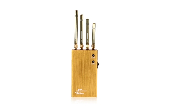 4 Antennas GPS Signal Jammer 2500mAh Portable Indoor WIFI Mobile Phone