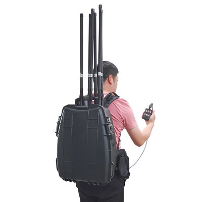 2000M Glonass de larga distancia Galileo GPS 2.4G 5.2G 5.8G FPV Drone UAV señales de mochila bloqueador