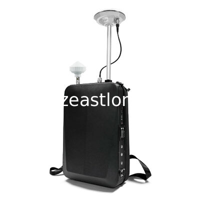 6 canales Sistema de suplantación de GPS de 3000m para UAV anti-drones con localización GPS falsa y súper interferencia